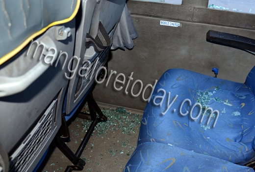 bus damaged